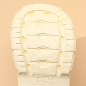 Sandales Guru Mary Jane pour femmes, semelles épaisses, plateforme antidérapante, respirantes, en EVA, chaussures de plage, bout rond, blanc cassé, noir, kaki - Product Image 4