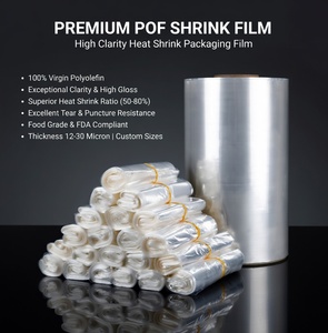 Película de <span class=keywords><strong>POF</strong></span> 100% Resina Virgen, Inodora, Cumple con la Normativa de la FDA para Contacto Directo con Alimentos y Regalos - Product Image 4