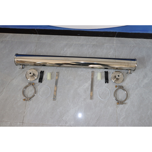 ระบบกรองน้ำแบบออสโมซิสผันกลับ (<span class=keywords><strong>RO</strong></span>) ระดับมืออาชีพ  ตัวเรือนเมมเบรน <span class=keywords><strong>RO</strong></span> สแตนเลส 304/316  รับประกัน 1 ปี  กำลังการผลิต 500 ลิตร/ชั่วโมง สำหรับใช้งานในอุตสาหกรรม - Product Image 6