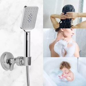 Poignée pommeau interrupteur de douche salle de bain <span class=keywords><strong>support</strong></span> de douche réglable poinçonnage aspiration sous vide - Product Image 6