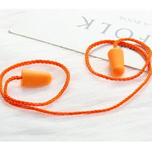 Tappi per le orecchie multicolori morbidi e confortevoli auricolari impermeabili con filo e maschere per gli occhi tappi per le orecchie in schiuma - Product Image 2