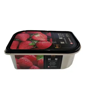 High quality colorful printing label labels IML in mold label for food box