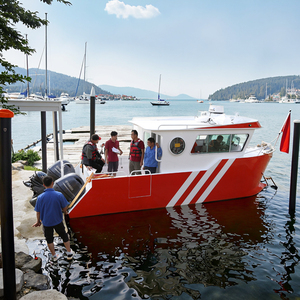 Personalizado <span class=keywords><strong>6</strong></span> personas de alta velocidad Sportfisher Aluminio de alta velocidad <span class=keywords><strong>Lancha</strong></span> motorizada Comercial Yate Catamarán Barcos - Product Image 1