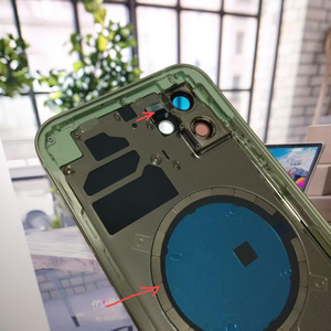 Coque arrière intégrée OEM pour iPhone <span class=keywords><strong>12</strong></span> <span class=keywords><strong>12</strong></span> <span class=keywords><strong>Mini</strong></span>, porte-batterie arrière, verre arrière + cadre intermédiaire + autocollant étanche, clé latérale - Product Image 6