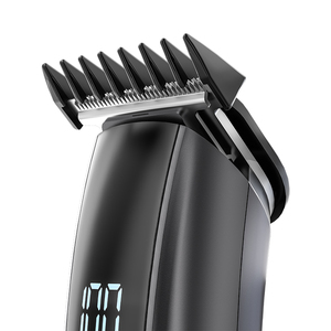 Tondeuse à cheveux sans fil 5 en 1, kit <span class=keywords><strong>de</strong></span> toilettage professionnel pour barbier, lame en acier inoxydable 4CR13, rechargeable par USB, charge rapide - Product Image 2