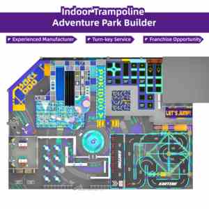 Diseño de Parque Infantil Interior Bettaplay de 1800 Metros Cuadrados para Parque de Atracciones, Centro de Juegos Temático para Niños para Escuelas - Product Image 3