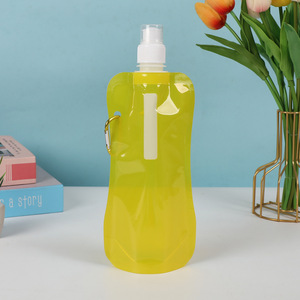 Borraccia pieghevole da campeggio per escursioni all'aperto borraccia morbida Bpa-free portatile da corsa borse da acqua pieghevoli - Product Image 6