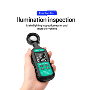 GN201 alat pengukur cahaya Digital, meteran cahaya Digital 200K Lux <span class=keywords><strong>Meter</strong></span> fotometer pengukur uv Radiometer genggam iluminometer fotometer - Product Image 5