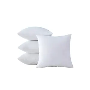 Hotel Microfiber Pillow Insert Pillow Cushion Inners 16x16 18x18 20x20 Cushion Sofa Chair Pillow Insert