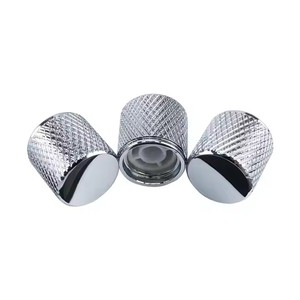 ลูกบิดกีตาร์ไฟฟ้าทำจากโลหะควบคุมระดับเสียงและโทนเสียงสำหรับกีตาร์เบสที่แข็งแรงอุปกรณ์เสริมชิ้นส่วนเครื่องสาย - Product Image 4