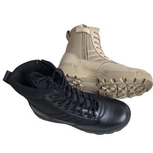 Botas de Combate Ligeras para Invierno HB09, Color Beige Desierto, con Forro Polar y Suela de Goma - Product Image 2