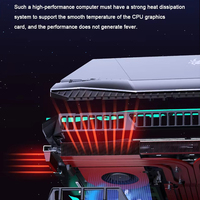 Laptop Bisnis Laptop Gaming I9-9900KF GTX1050Ti 16G+512G Performa Desktop Mendukung Prosesor Intel Generasi ke-9 Dapat Dikustomisasi