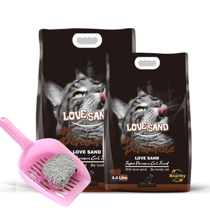 Tình Yêu cát đấu trường Para gatos con kiểm soát de olores, bentonita perfumada con Lavanda mèo xả rác - Product Image 3