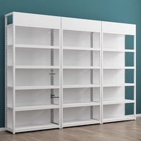 Étagère de présentation de vêtements en or sur mesure, en fer, à plusieurs niveaux, boutique moderne
