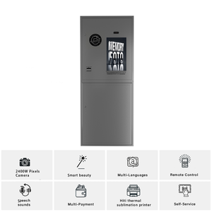 ตู้โชว์ภาพถ่ายพร้อมเครื่องพิมพ์และกล้องตู้โชว์บัตรประชาชนแบบบริการตนเอง - Product Image 3