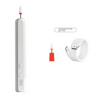 Ponceuse à ongles électrique, polisseuse de manucure, rechargeable par USB, outil de suppression des cuticules, polissage, kit de manucure monobloc