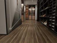 Suelos de SPC, LVT, LVP, PVC, para Dormitorio, Hogar, Uso Industrial, Resistentes al Desgaste, Impermeables, con Aspecto de Madera, Losetas Encajables de 7mm y 8mm