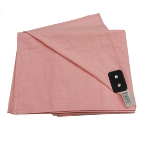 Feuilles de couverture de mise à la terre ESD ajustées en fibre d'argent rose 15 pieds cordon de mise à la terre 38cm jupe tissée techniques - Product Image 6