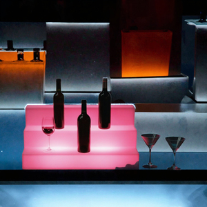Estante de Exhibición de Plástico con Barra LED, Soporte para Botellas con 16 Colores Cambiantes, para Hoteles, Discotecas y Bares - Product Image 3