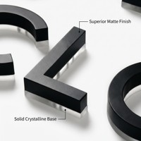 Lettres 3D en métal poli miroir chromé de qualité supérieure, étanches, pour extérieur, montées au mur, lettrage 3D rétroéclairé