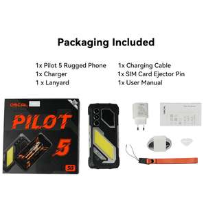 Blackview Oscal <span class=keywords><strong>Pilot</strong></span> 5 5Gタフネススマホ 8GB+256GB 6.67インチ Android 16 UMS9620 オクタコア 15000mAhバッテリー NFC BT - Product Image 6