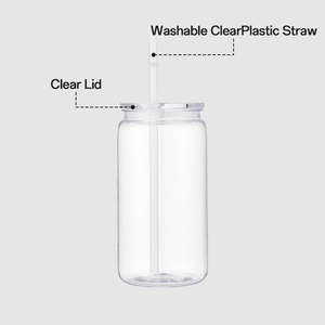 Vasos <span class=keywords><strong>de</strong></span> Plástico Reutilizables Personalizados <span class=keywords><strong>de</strong></span> 16 oz para Beber Agua, con Fondo Redondo, Transparentes, <span class=keywords><strong>de</strong></span> una Sola Capa, con Tapas y Pajitas para Navidad - Product Image 2