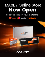 MAXBY M1 512GB PCIe 3.0 X4 NVMe SSD 550TB TBW 3500MB/s Kecepatan Baca untuk Peningkatan Penyimpanan PC Gaming