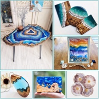 Résine époxy pour table, résine époxy pour comptoir, résine époxy transparente, résine époxy marine, kit de résine époxy pour comptoir