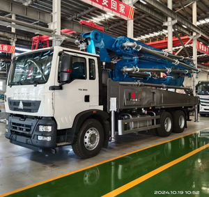 Camion pompe à béton JIUHE, vente directe d'usine, 30m, 38m, 43m, 52m, 58m, 62m, 70m, camion pompe à béton à flèche, bon prix - Product Image 5