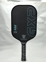 Pala de Pickleball Aprobada por la USAPA, Superficie de Fibra de Carbono Tejida, Control de Potencia, Pala Ligera, Deportiva, Duradera, para Torneos
