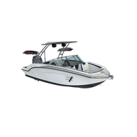 Vente Flash : Bateau de Loisirs 19 pieds en Fibre de Verre, Vente Directe Usine, Bateaux Sportifs pour le Ski Nautique