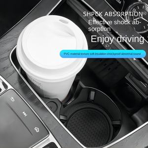 Posavasos Antideslizante de PVC para Coche, Alfombrilla Fija de Plástico para Vasos de Coche, Tapetes y Almohadillas - Product Image 3