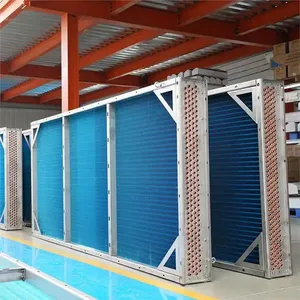 وحدة مكثف تبريد هواء بالسحب الهوائي من الفولاذ المقاوم للصدأ، مبرد سطحي ذو زعانف على شكل V، مبخر، مبرد جاف، OEM - Product Image 6