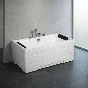 Bañera de Hidromasaje Rectangular Moderna para Interiores JOY NX, con Control Digital, Acrílica, con Grifo de Masaje Incluido, para Adultos - Product Image 2