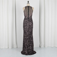 Haute Qualité Perlée Pli Dos Nu Robes De Bal Fête Maxi Robes de Soirée Mère De La Mariée