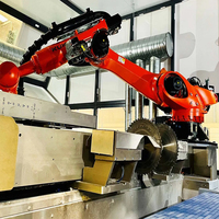 Postes de travail de manutention et de palettisation Robots industriels Kuka Armoires de commande KR 70 R2100-2 /KR C5 Appareils à ventouse pour enseignants
