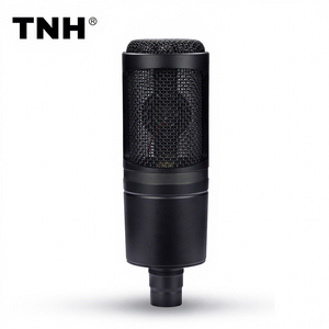 Microphone de studio à domicile TNH AT2020 avec microphone à condensateur filaire Neumann <span class=keywords><strong>U87ai</strong></span>, haut-parleur, interphone USB/XLR pour le chant - Product Image 1