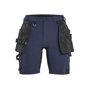 BLAKLADER - 712416458699C34 Women’s Craftsman shorts 4-way stretch Dark <b>navy</b>/Black - EAN 7330509922408 <b>WORK</b> <b>TROUSERS</b> <b>WORK</b> SHORTS - Product Image 5