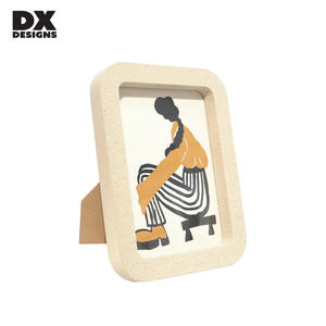 DX tasarımlar toptan yeni moda katı ahşap fotoğraf çerçevesi fotoğraf çerçevesi mdf ahşap resim - Product Image 1