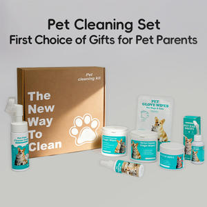 <span class=keywords><strong>Kit</strong></span> de Aseo para Mascotas al por Mayor Lote Completo de Toallitas Húmedas de Higiene para Perros y Gatos para Limpieza de Orejas, Ojos, Dientes y Patas para Tiendas de Mascotas - Product Image 5