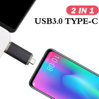 Clé USB OTG 3-en-1 Type C 2.0 Prix Usine 32 Go 64 Go 128 Go pour Smartphone Tablette Ordinateur Personnalisable 16 Go 8 Go 4 Go