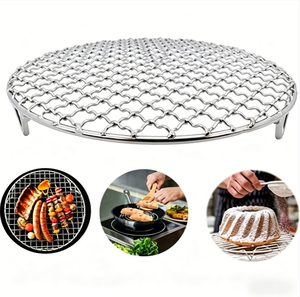 Grille de barbecue en acier inoxydable 304 de qualité alimentaire, soudée, avec service de soudage pour barbecue extérieur - Grille de barbecue robuste - Product Image 1