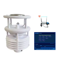 Station météo ultrasonique industrielle professionnelle HONDE haute précision IP65 9-en-1, moniteur environnemental extérieur, vente directe usine