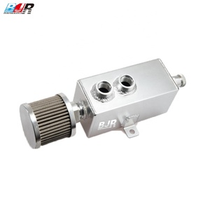 Bjr อะไหล่<span class=keywords><strong>รถ</strong></span>แข่งสากล breathertank 1L 2L อลูมิเนียมจับน้ำมันกระป๋อง - Product Image 6