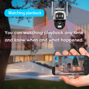 Joareon V380 Mô Hình Mới Đạn Và 1.5 Inch Ptz Máy Ảnh Mini 4MP An Ninh <span class=keywords><strong>CCTV</strong></span> Không Dây <span class=keywords><strong>IP</strong></span> An Ninh Ống Kính Kép 4G Máy Ảnh V380 Pro - Product Image 5