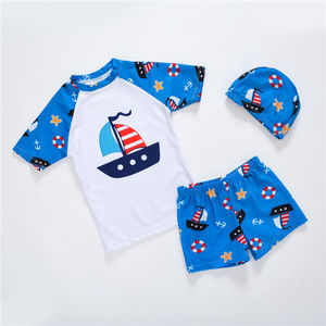 Bébé garçon confort maillots <span class=keywords><strong>de</strong></span> <span class=keywords><strong>bain</strong></span> pour enfants maillots <span class=keywords><strong>de</strong></span> <span class=keywords><strong>bain</strong></span> enfants garçon <span class=keywords><strong>maillot</strong></span> <span class=keywords><strong>de</strong></span> <span class=keywords><strong>bain</strong></span> 2 pièces à manches courtes <span class=keywords><strong>maillot</strong></span> <span class=keywords><strong>de</strong></span> <span class=keywords><strong>bain</strong></span> d'été - Product Image 2