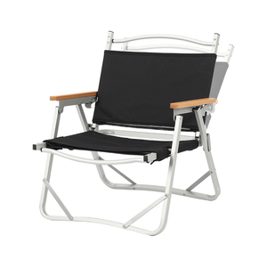 Wholesale Outdoor Garden Removable Fabric Surface Portable Aluminum Adjustable <b>Backrest</b> Relax Foldable Camping Kermit Chair - Product Image 1