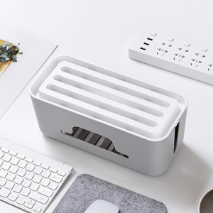 The New Dustproof Power Plug Socket Storage Box Cable Organizer Box