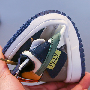 Nouvelles baskets montantes souples antidérapantes à lacets pour filles et garçons, collection automne 2025, idéales pour l'école et le basketball - Product Image 5