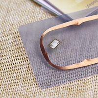 Cartes à puce magnétiques transparentes en PVC imprimées sur mesure, options de puce personnalisées, film laminé, épaisseur et taille personnalisées
